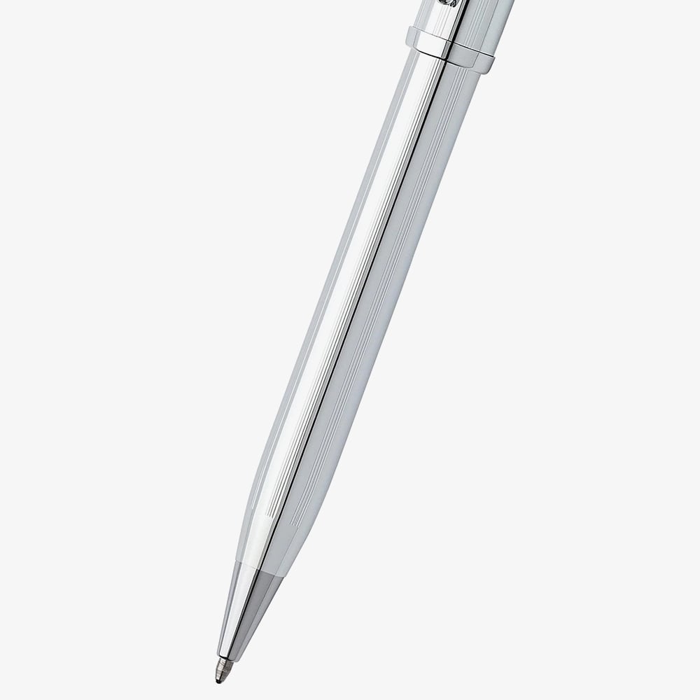 Cross Century II Lustrous Chrome Ballpoint Pen AT3502WG