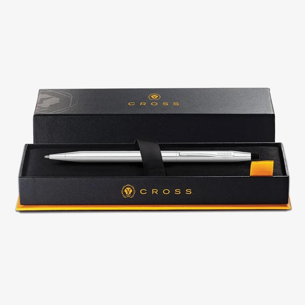Cross Classic Century Lustrous Chrome Ballpoint Pen AT3502