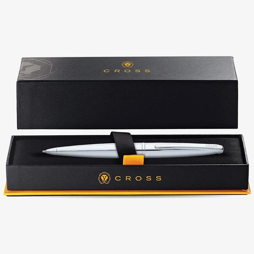 Cross ATX Pure Chrome Ballpoint Pen AT882-2