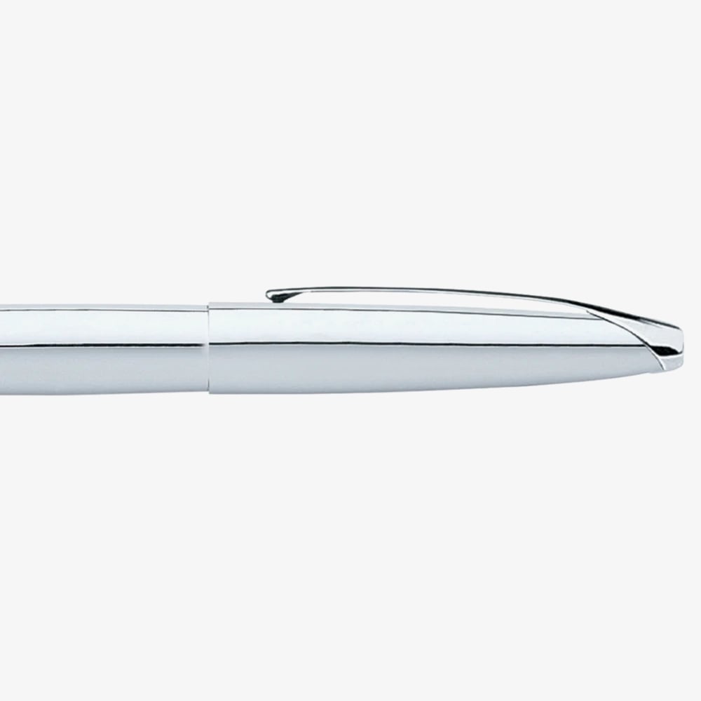 Cross ATX Pure Chrome Stainless Steel Medium Nib Fountain Pen AT886-2MS