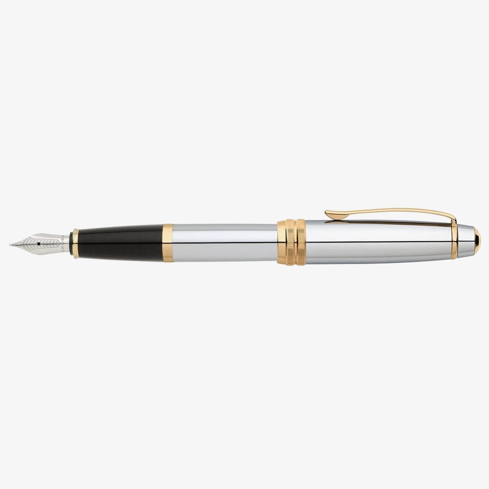 Cross Bailey Medalist Stainless Steel Medium Nib Fountain Pen AT0456-6MS