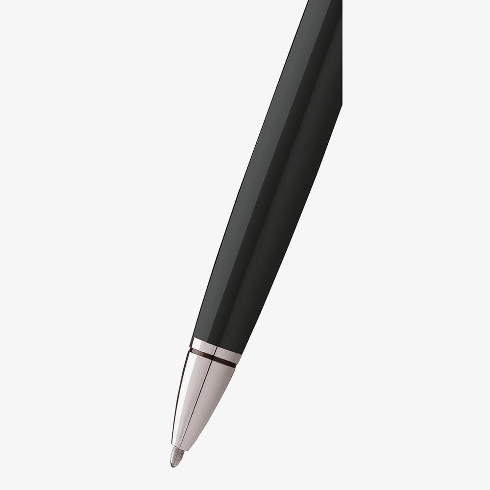 Cross Coventry Black Lacquer Ballpoint Pen AT0662-6