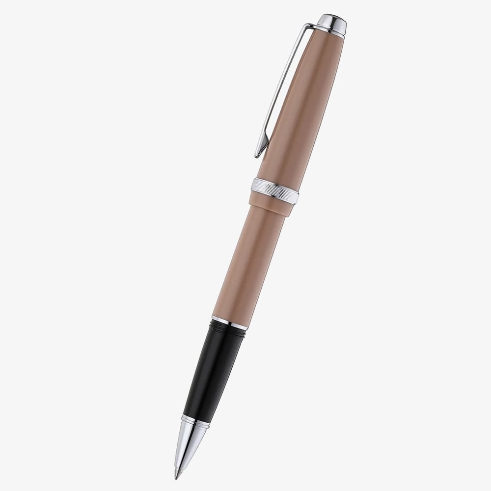 Cross Lume Mocha & Chrome Rollerball Pen AT0805-4