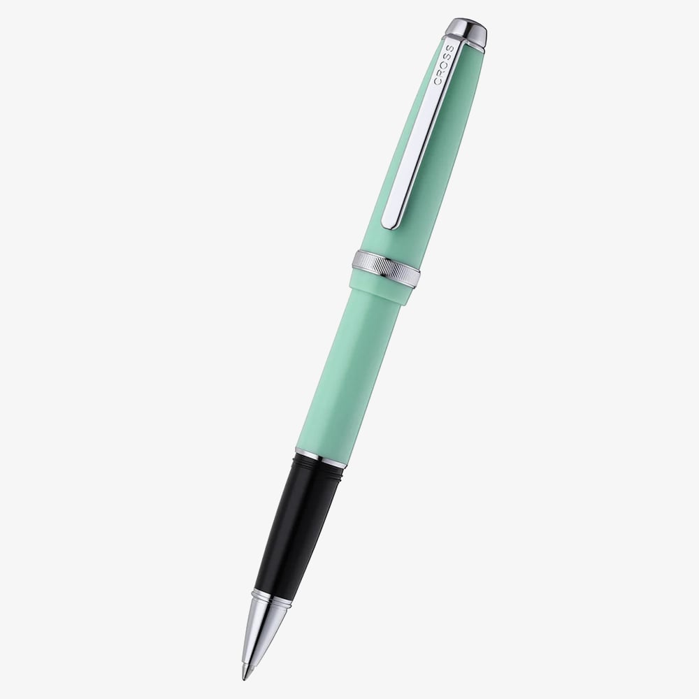 Cross Lume Seafoam &amp; Chrome Rollerball Pen AT0805-5