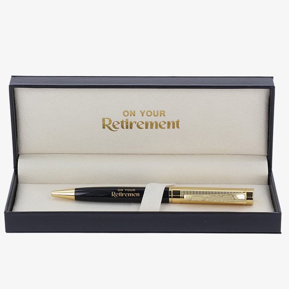 Bridgewater Black & Gold Retirement Occasion Pen 341505