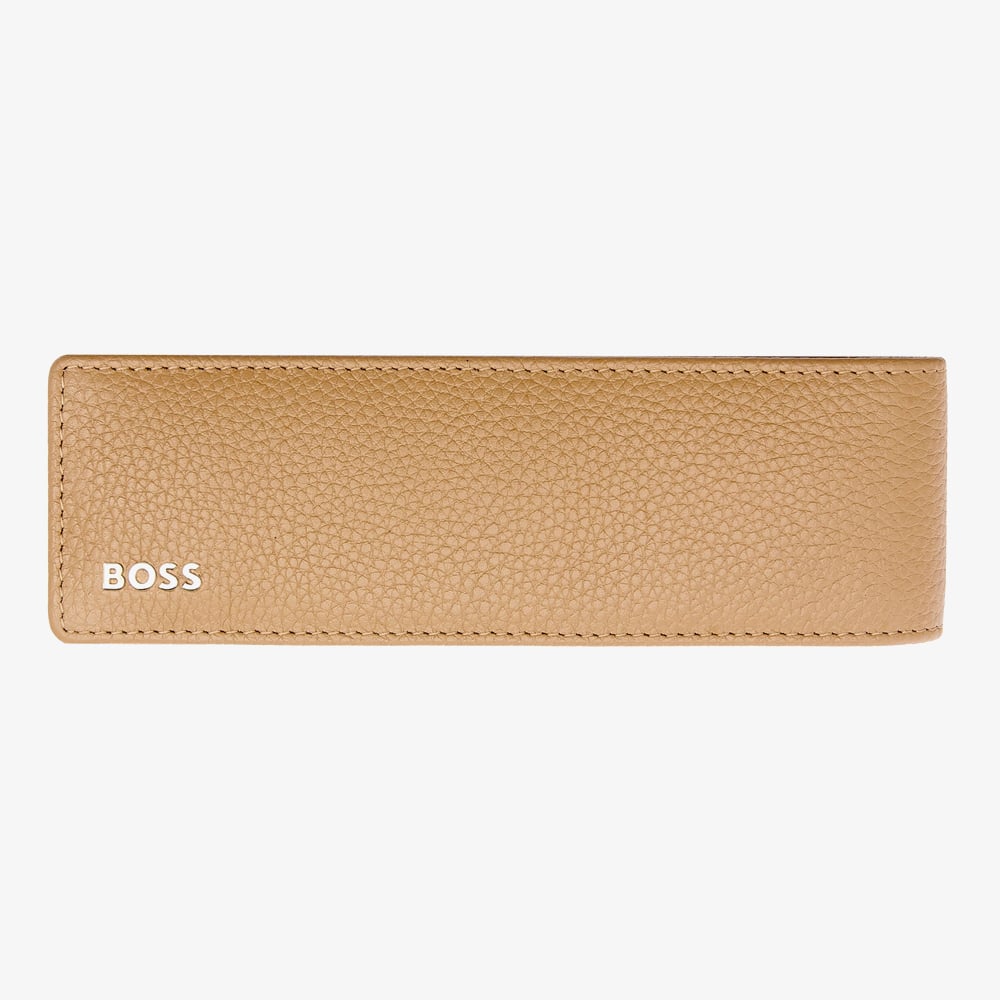 BOSS Classic Camel Double Pen Case HLD417X