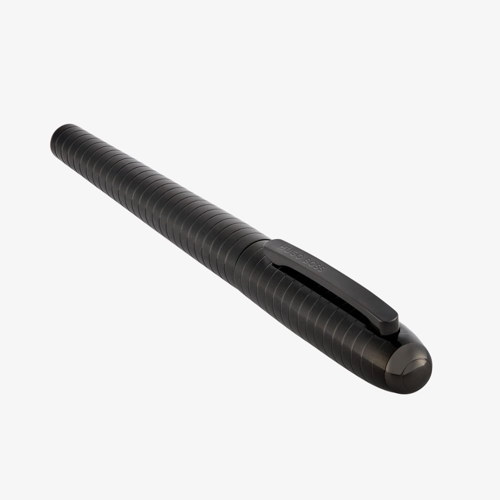 BOSS Contour Bauhaus Black Fountain Pen HSM6432A