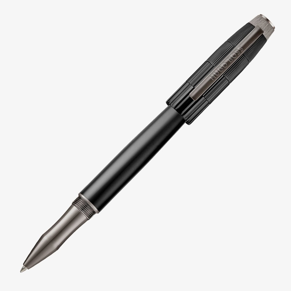 BOSS Striato Black Rollerball Pen HSF6455A