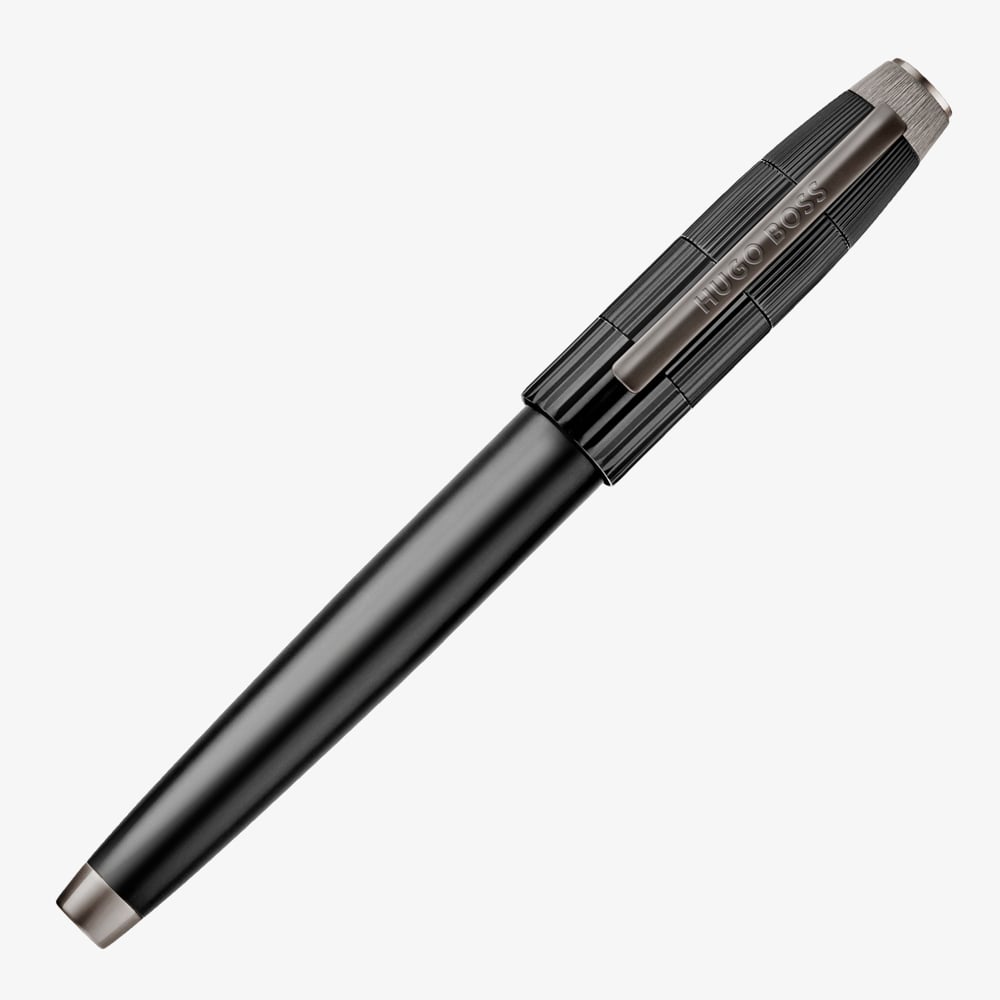 BOSS Striato Black Rollerball Pen HSF6455A