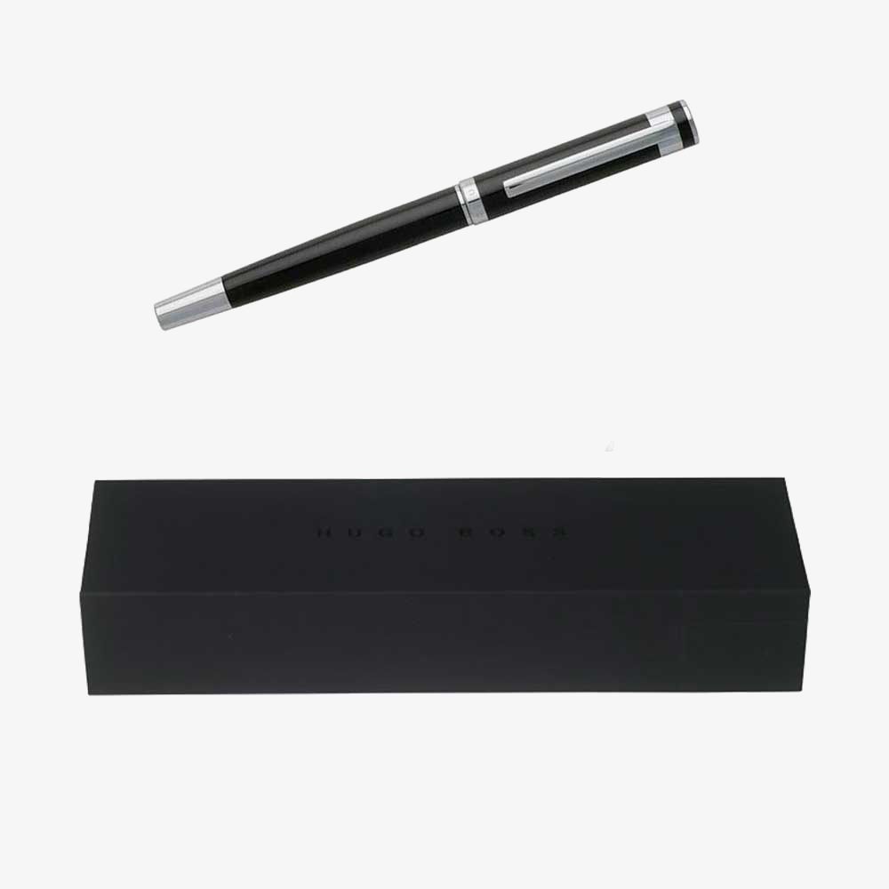 BOSS Caption Black Fountain Pen HST7252