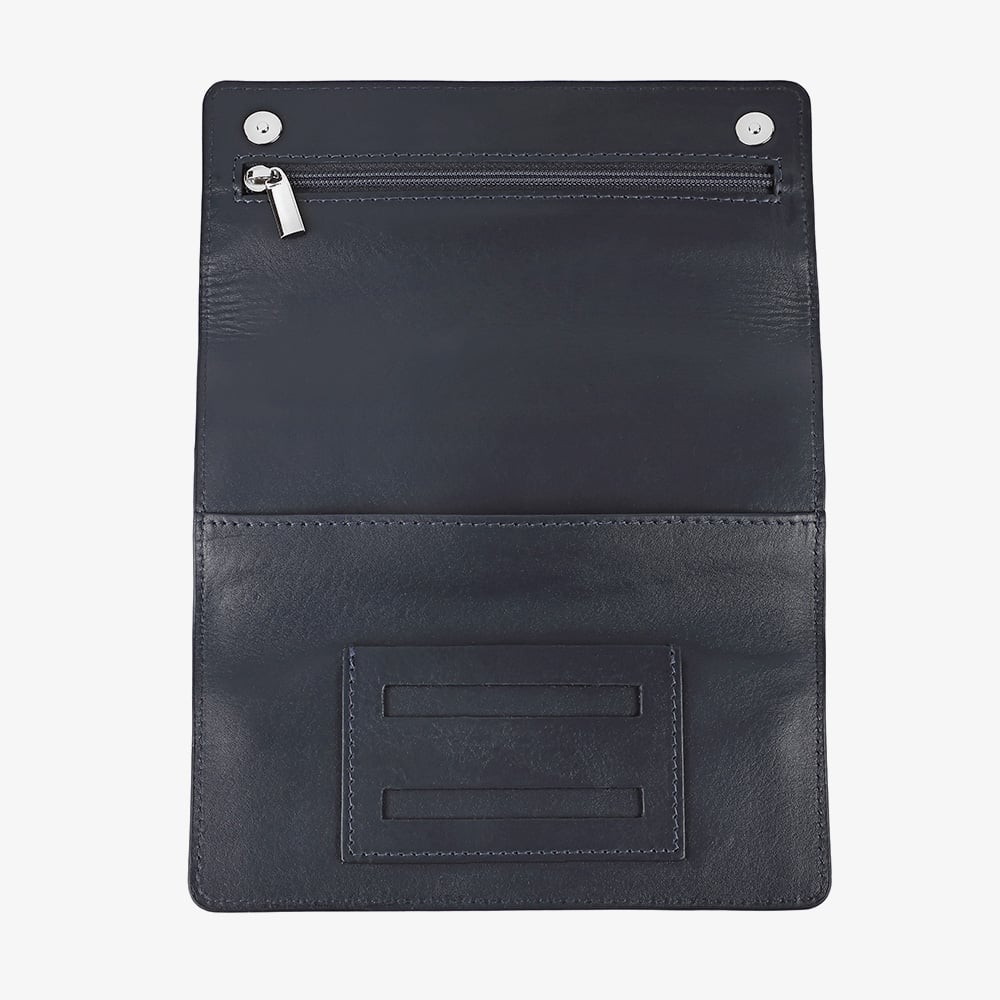 Zippo Navy Blue Red Stripe Tabacco Pouch 2008018