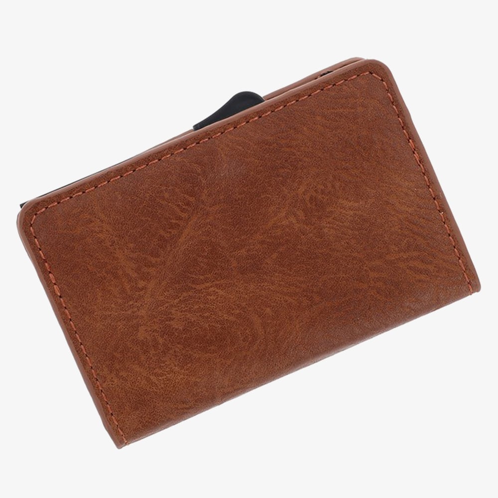Equilibrium Mens Tan Credit Card Holder & Coin Wallet 339150