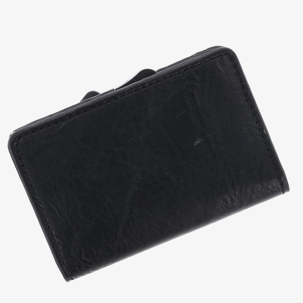 Equilibrium Mens Black Credit Card Holder & Coin Wallet 339151