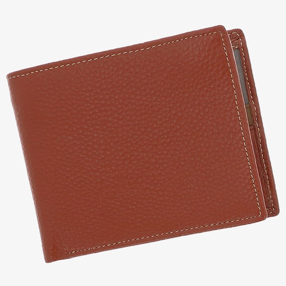 Equilibrium Mens Tan Leather RFID Wallet 349861