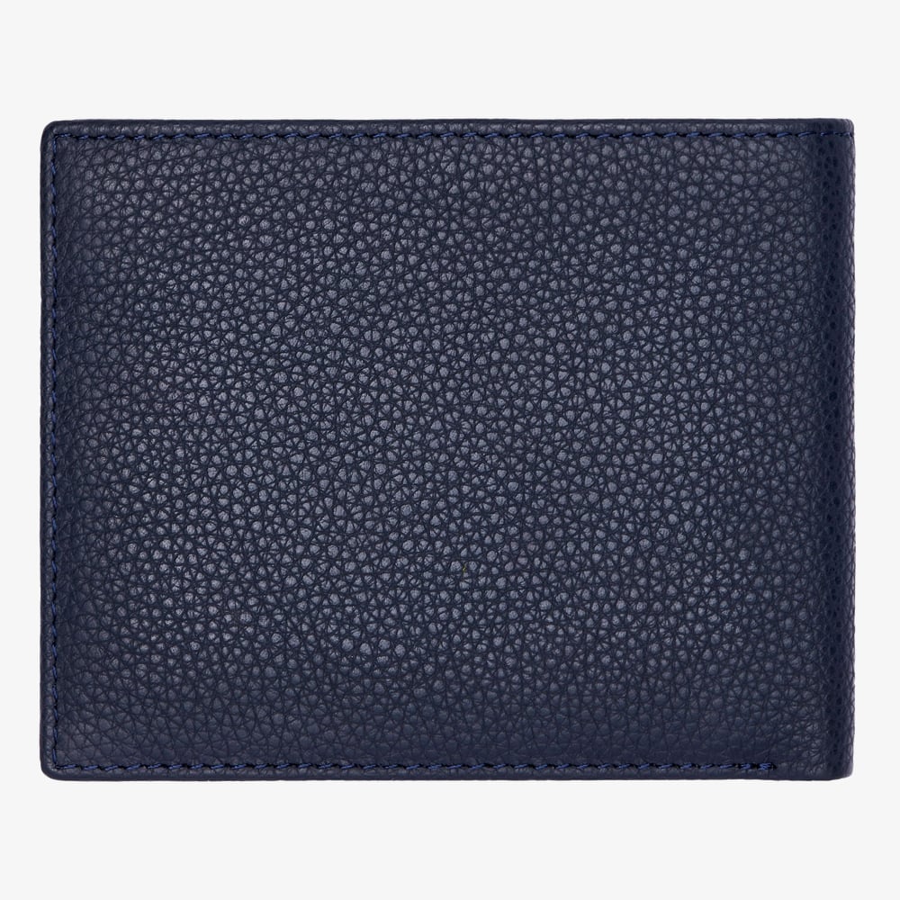 BOSS Classic Grained Navy Money Wallet Wallet HLM416N