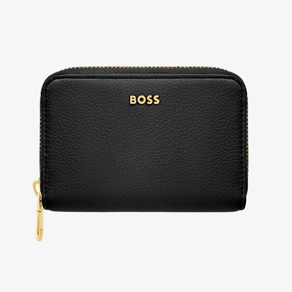 BOSS Signature Lady Black Money Purse HEM616A