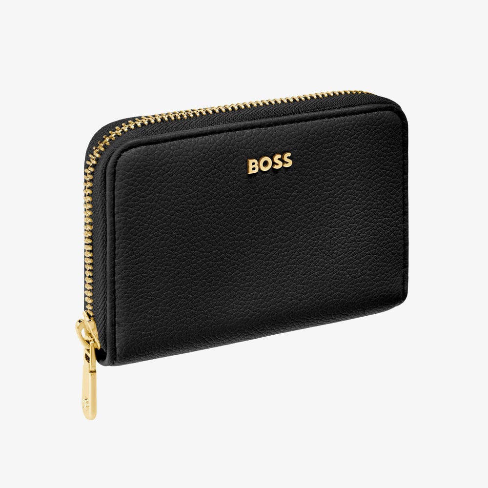 BOSS Signature Lady Black Money Purse HEM616A