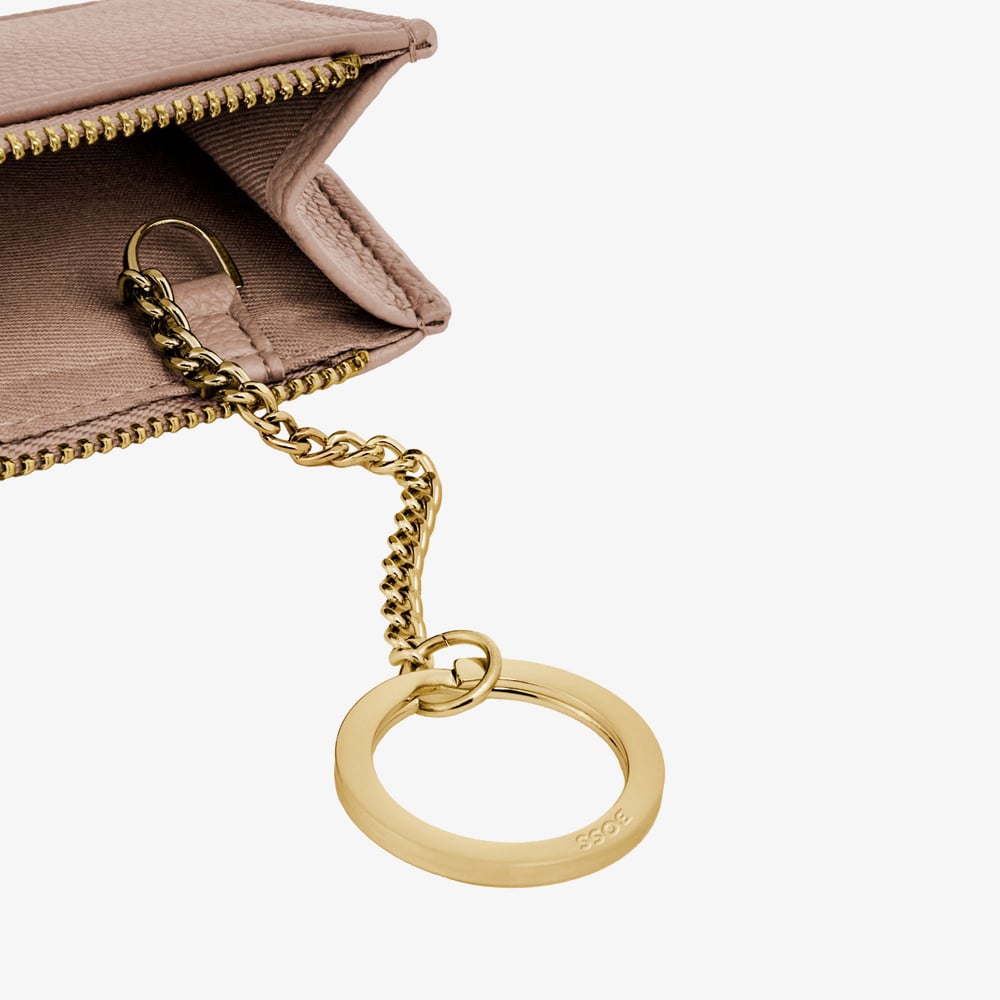 BOSS Signature Lady Nude Card Holder Purse HEK616X