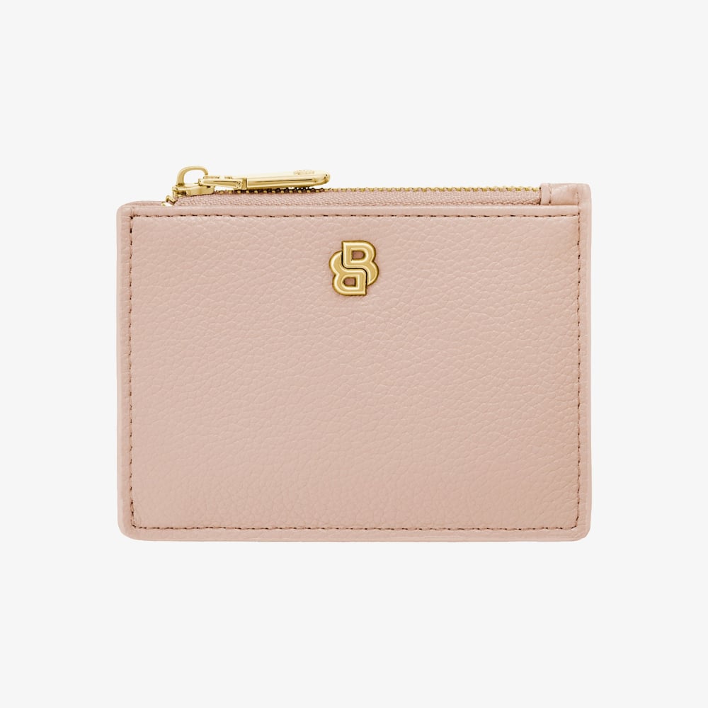 BOSS Signature Lady Nude Card Holder Purse HEK616X