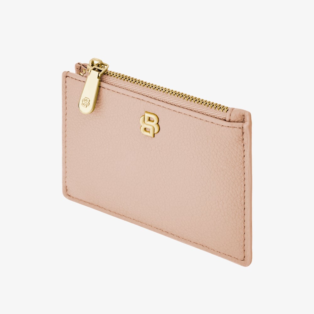BOSS Signature Lady Nude Card Holder Purse HEK616X