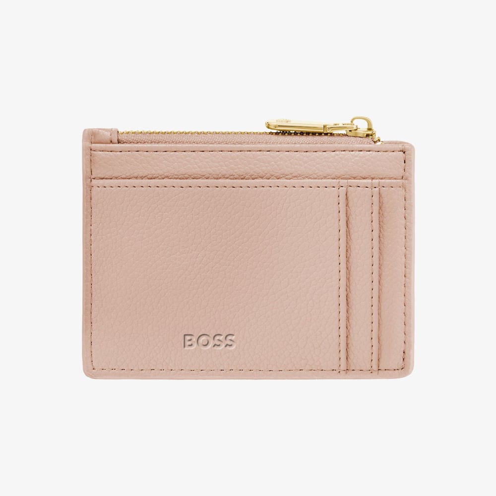 BOSS Signature Lady Nude Card Holder Purse HEK616X