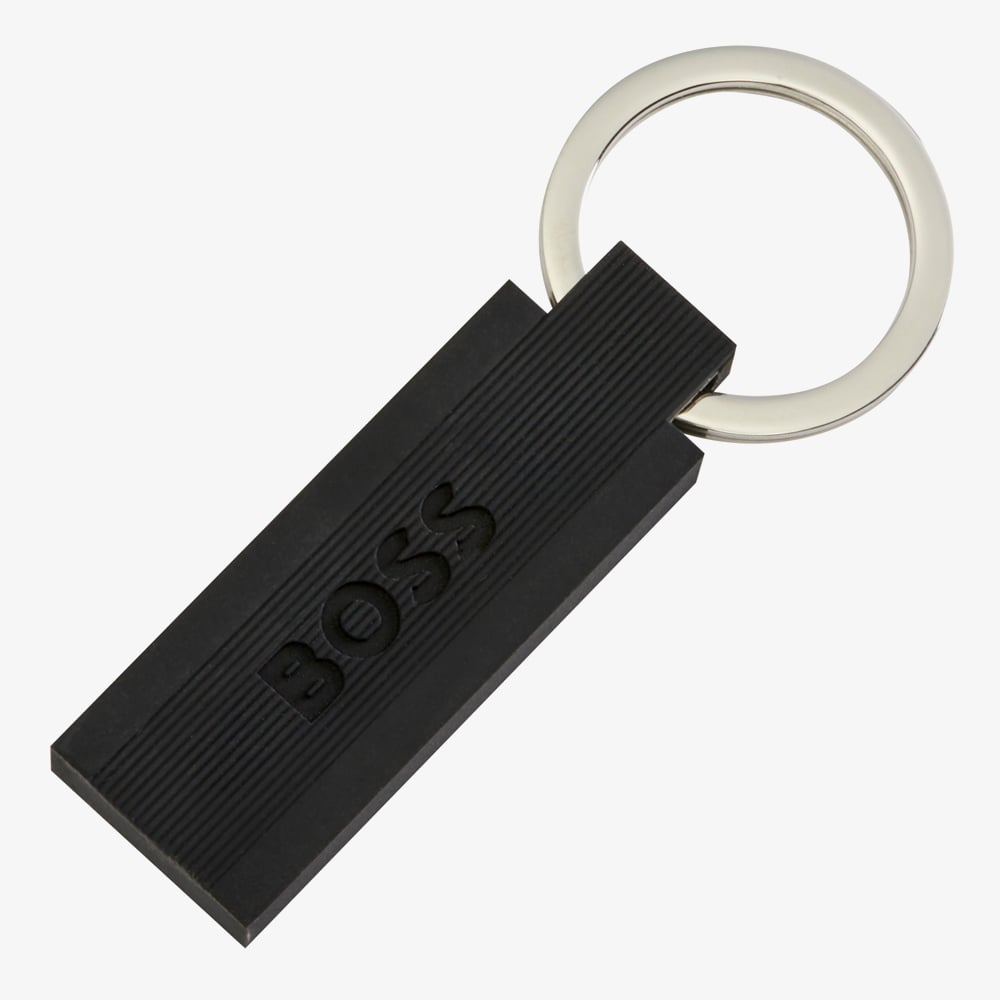 BOSS Edge Iconic Black Keyring HAK421A