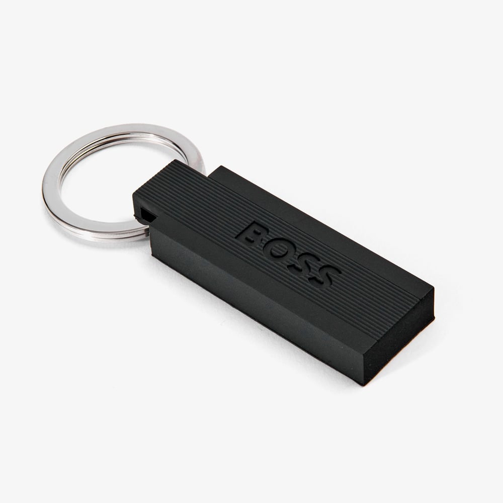 BOSS Edge Iconic Black Keyring HAK421A