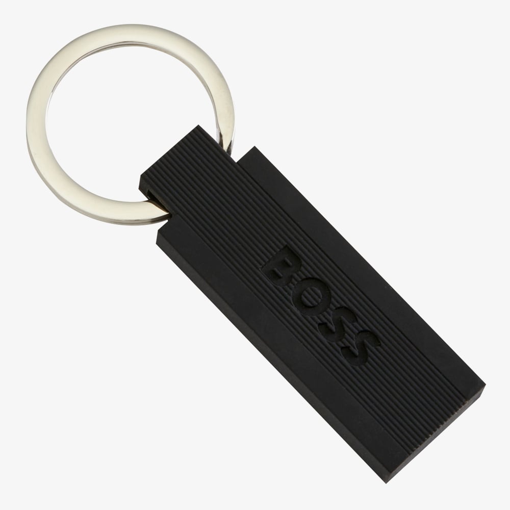 BOSS Edge Iconic Black Keyring HAK421A