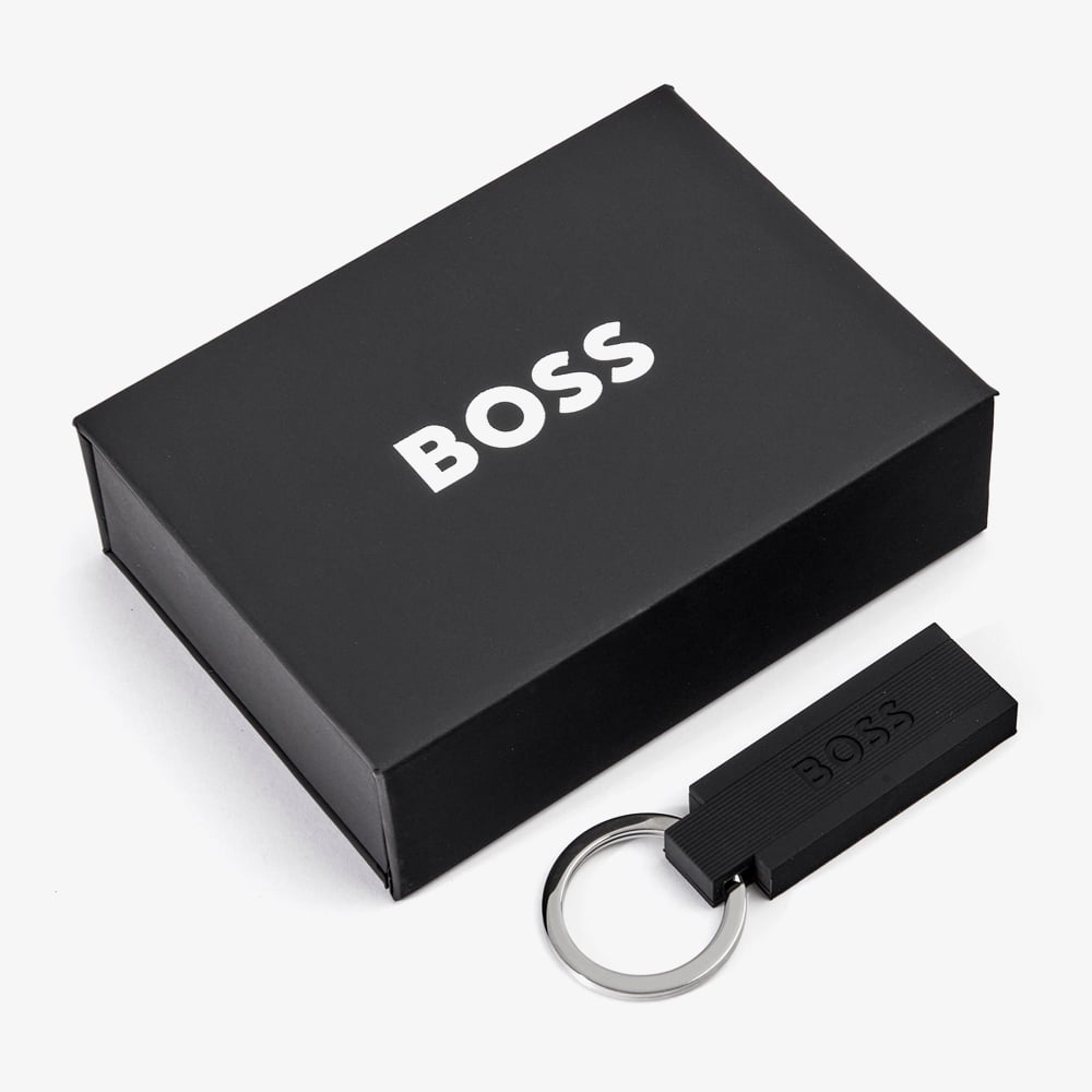 BOSS Edge Iconic Black Keyring HAK421A