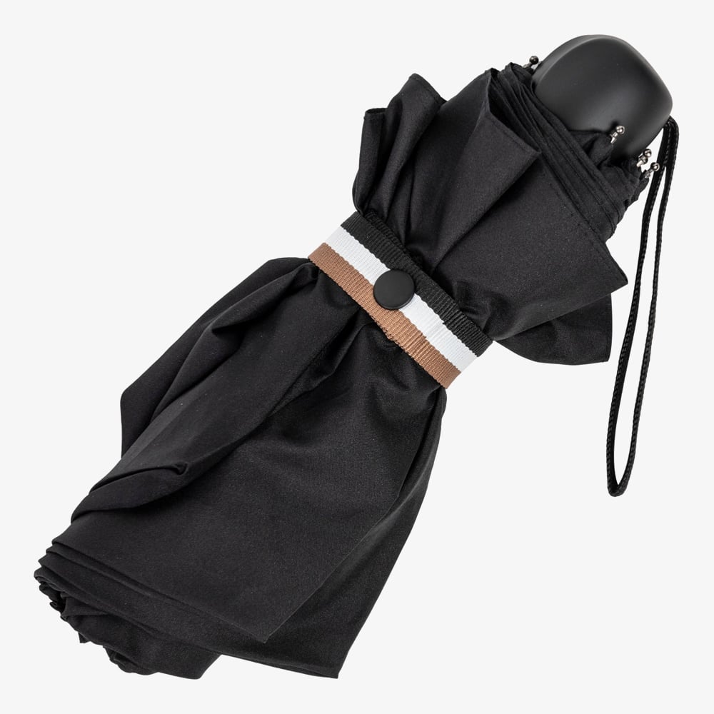 BOSS Iconic Black Mini Umbrella HUG321A