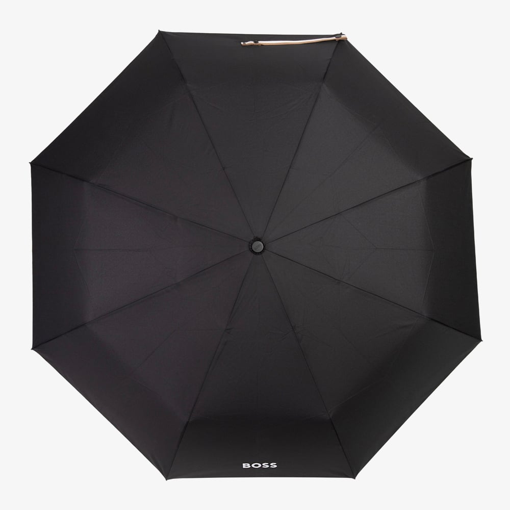 BOSS Iconic Black Mini Umbrella HUG321A