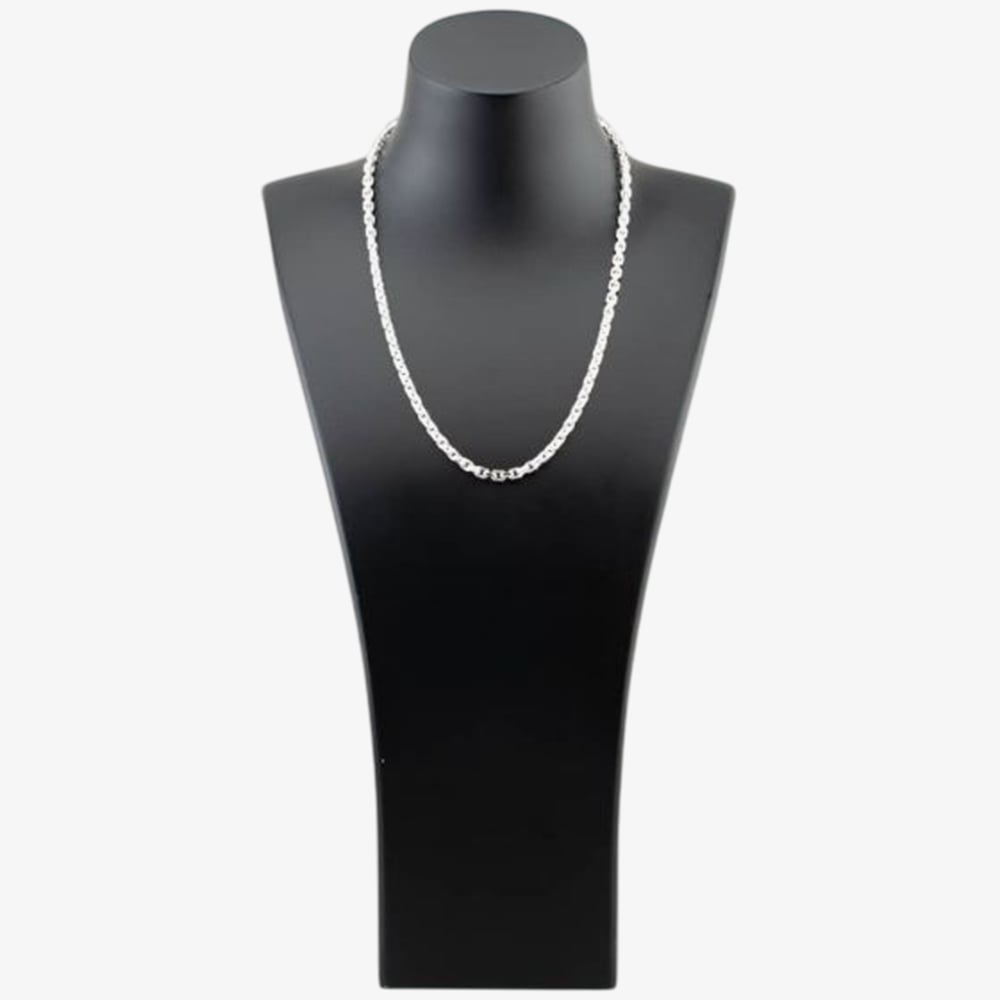 Silver 20 Inch Square 4.8mm Belcher Chain SDMC-480-AG-20