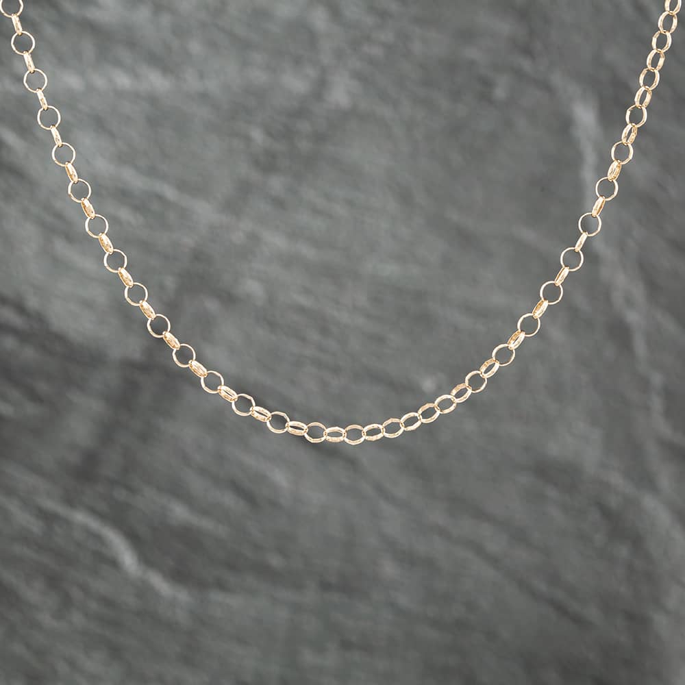 Product photograph of Pre-owned 9ct Yellow Gold 18 Inch Belcher Chain 41021240 from The Jewel Hut