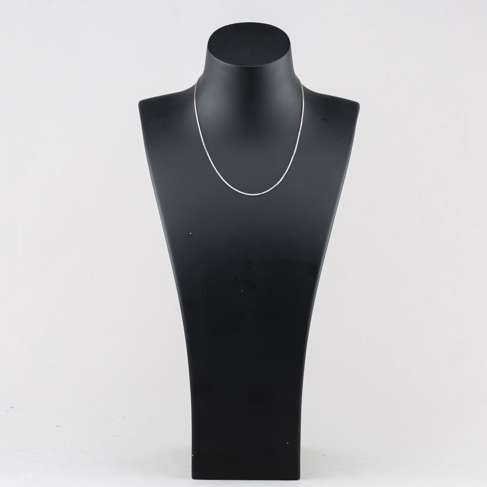 Pre-Owned 9ct White Gold 16 Inch Spiga Chain 41021693