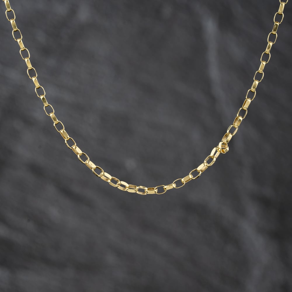 Pre-Owned 9ct Yellow Gold 16 Inch Belcher Chain 41021708