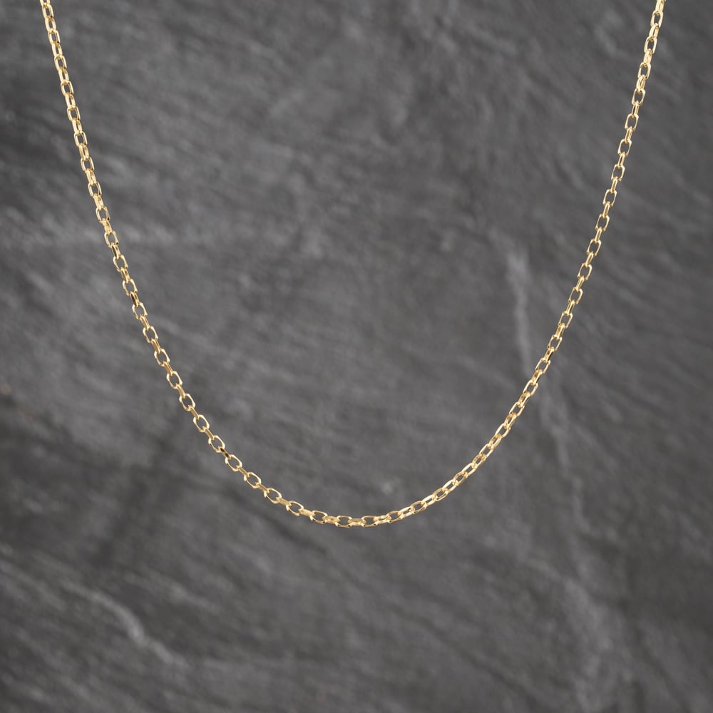 Pre-Owned 9ct Yellow Gold 18 Inch Belcher Chain 41021722