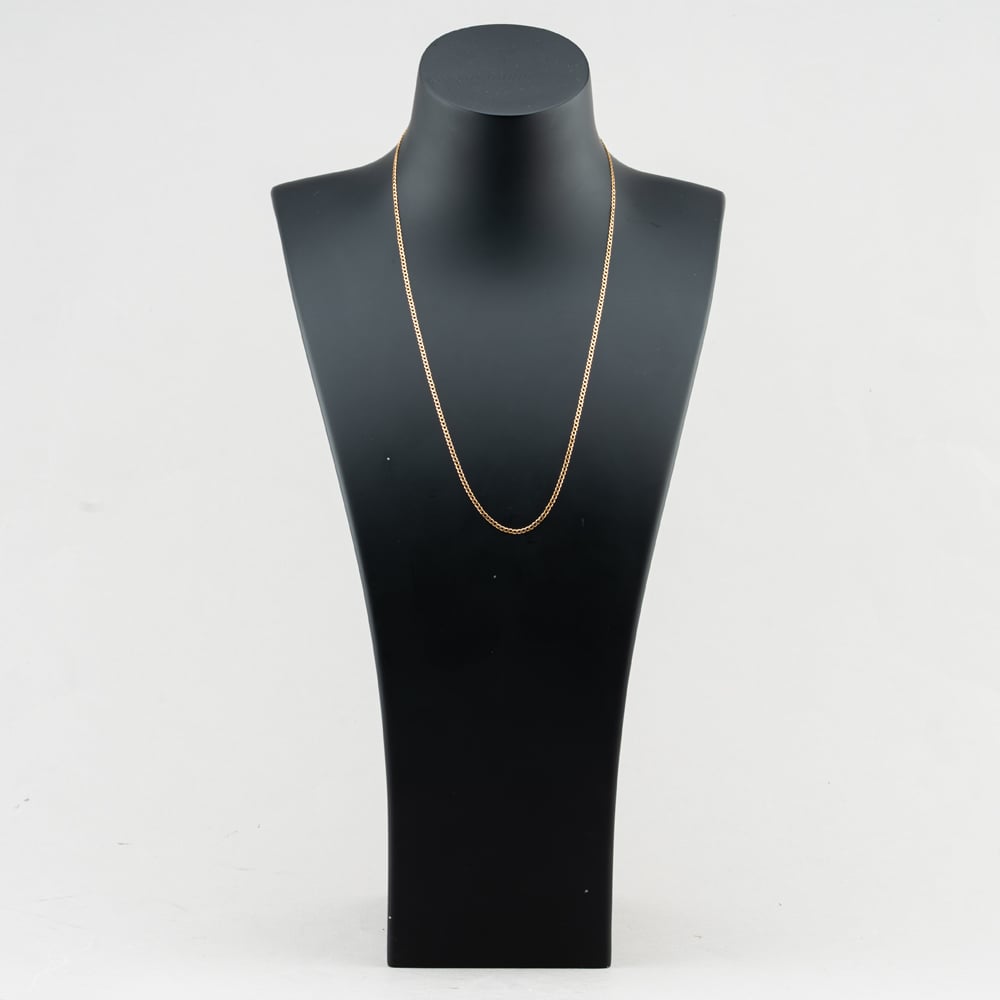 Pre-Owned 9ct Yellow Gold 21 Inch Curb Chain 41021733