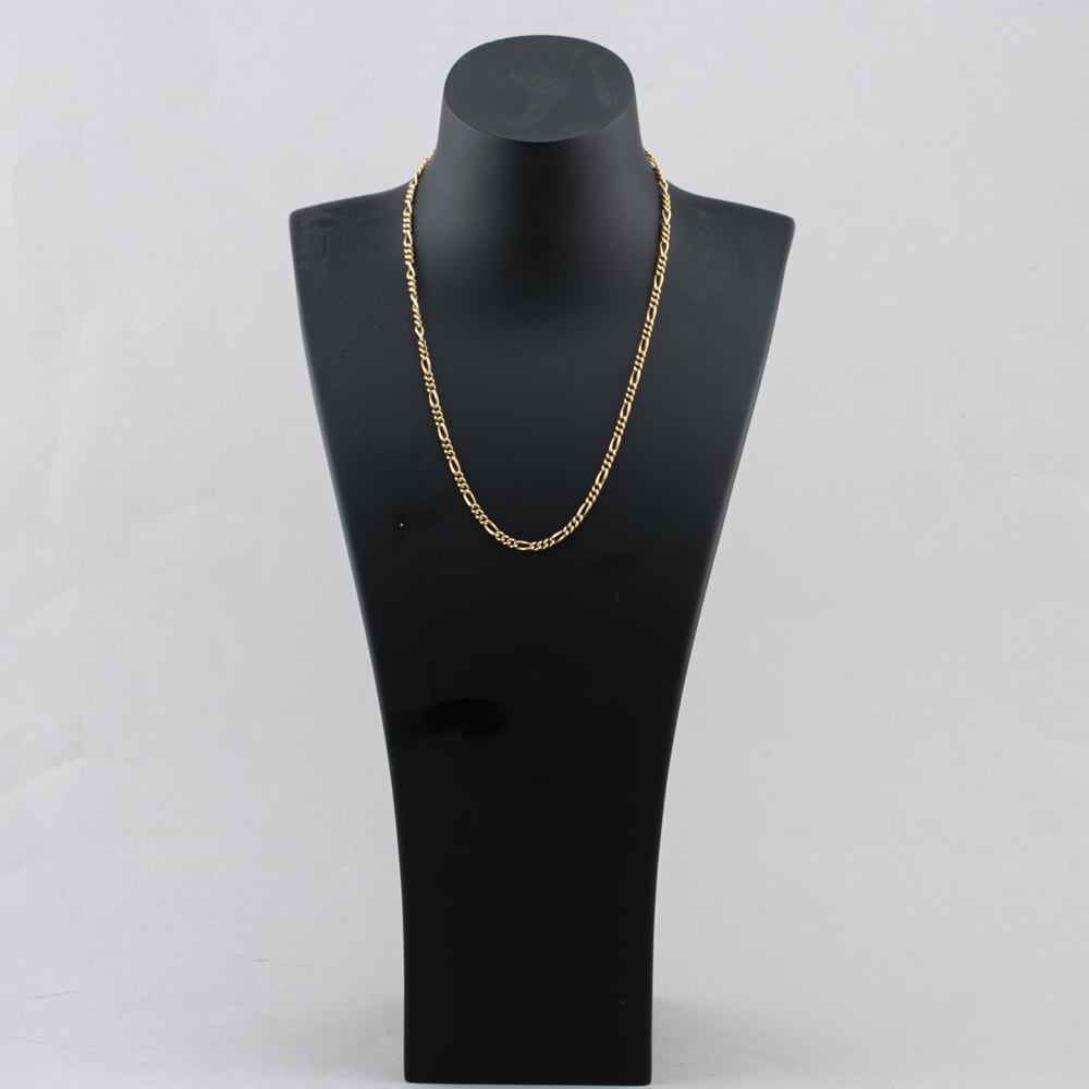 Pre-Owned 9ct Yellow Gold 19 Inch Figaro Chain 41041585