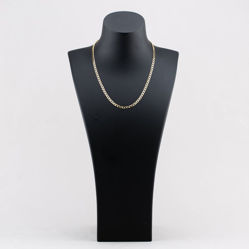 Pre-Owned 9ct Yellow Gold 18 Inch Curb Chain 41041669