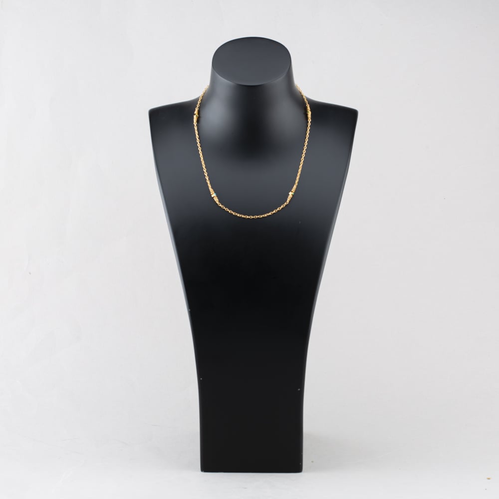 Pre-Owned Vintage Yellow Gold Turquoise 17 Inch Trace 41041706