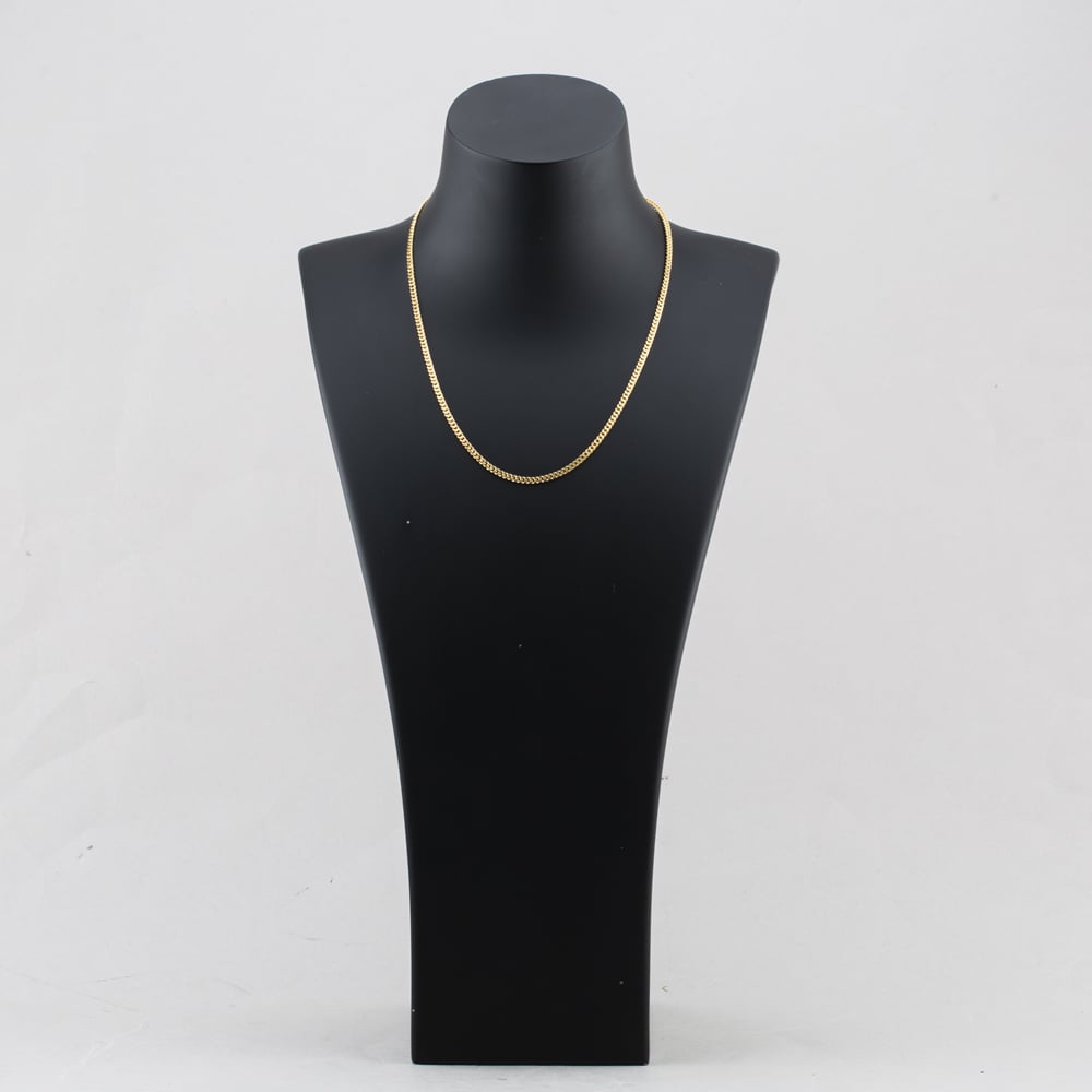 Pre-Owned 9ct Yellow Gold 17.5 Inch Curb Chain 41041738