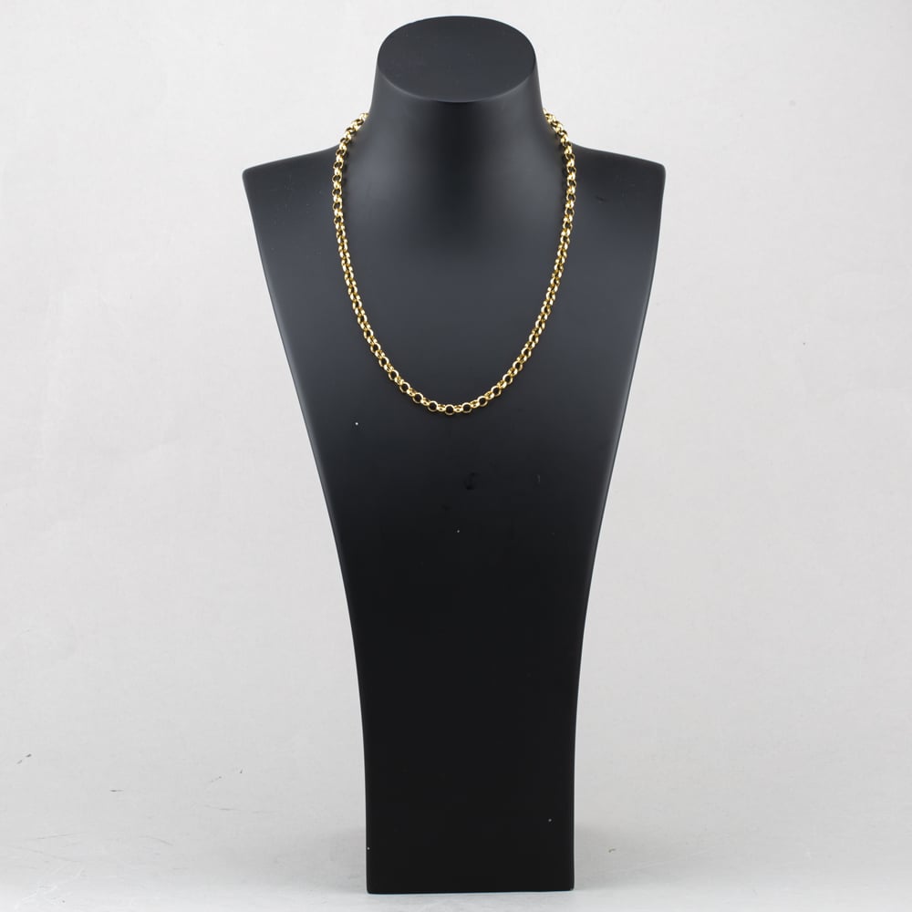 Pre-Owned 9ct Yellow Gold 18 Inch Belcher Chain 41041754
