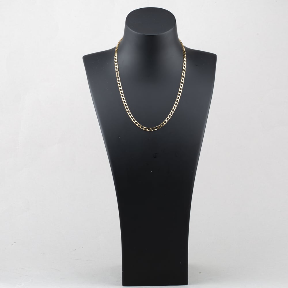 Pre-Owned 9ct Yellow Gold 18 Inch Curb Chain 41041766