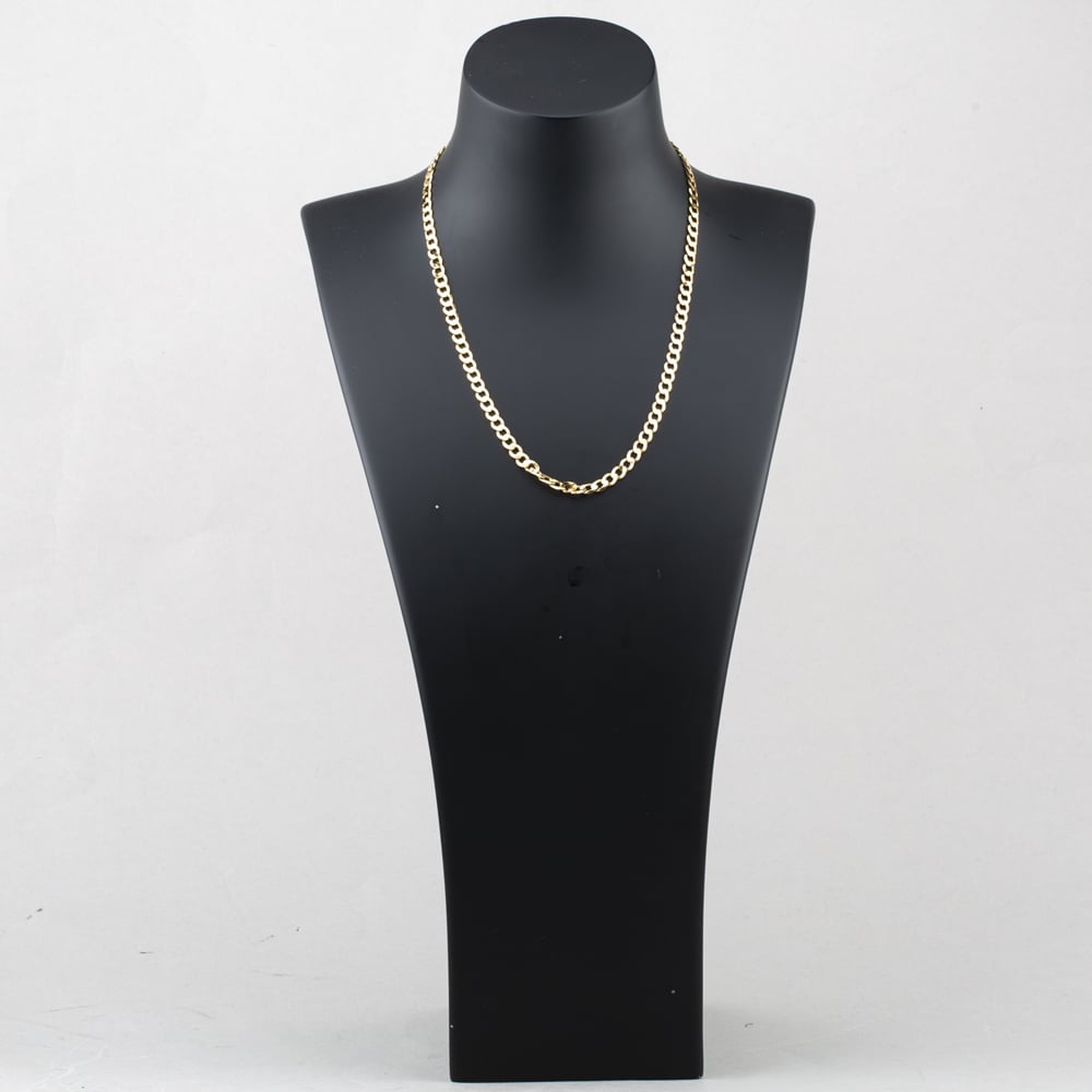 Pre-Owned 9ct Yellow Gold 18 Inch Curb Chain 41041777