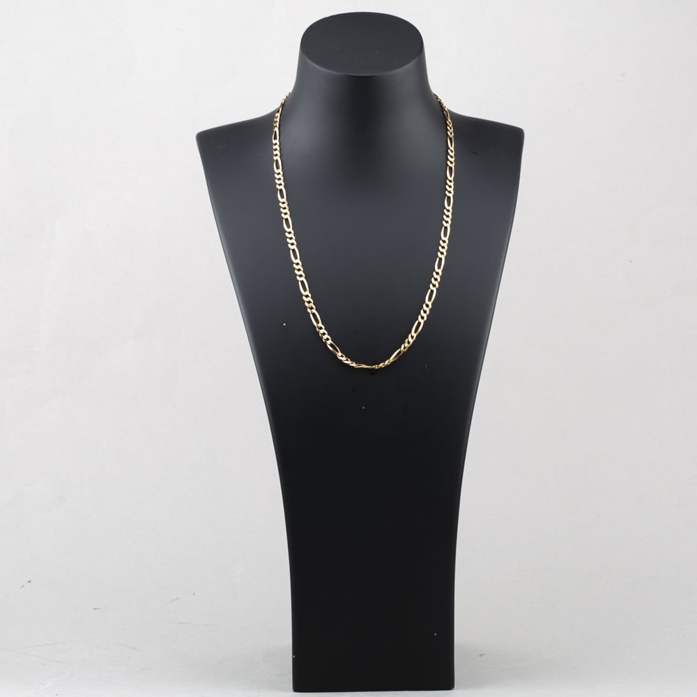Pre-Owned 9ct Yellow Gold 21 Inch Figaro Chain 41041780