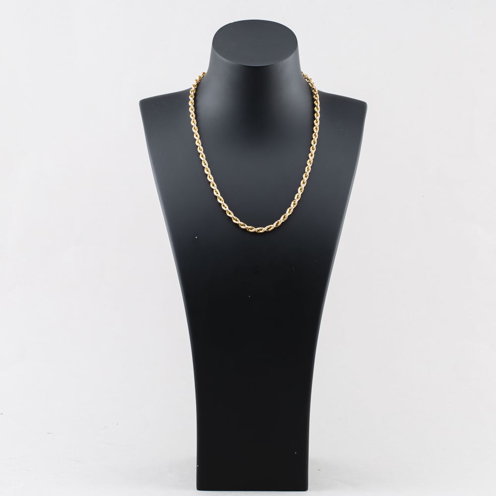Pre-Owned 9ct Yellow Gold 19 Inch Rope Chain 41041793