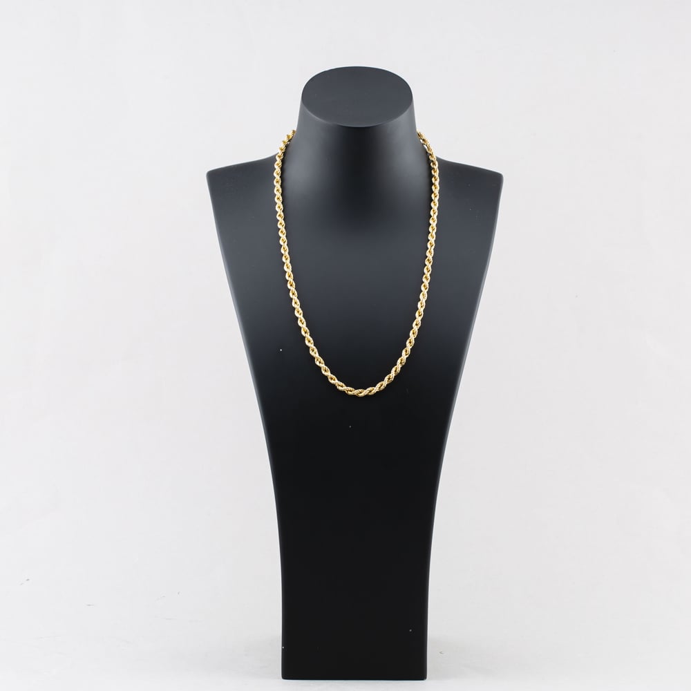 Pre-Owned 9ct Yellow Gold 21 Inch Rope Chain 41041796