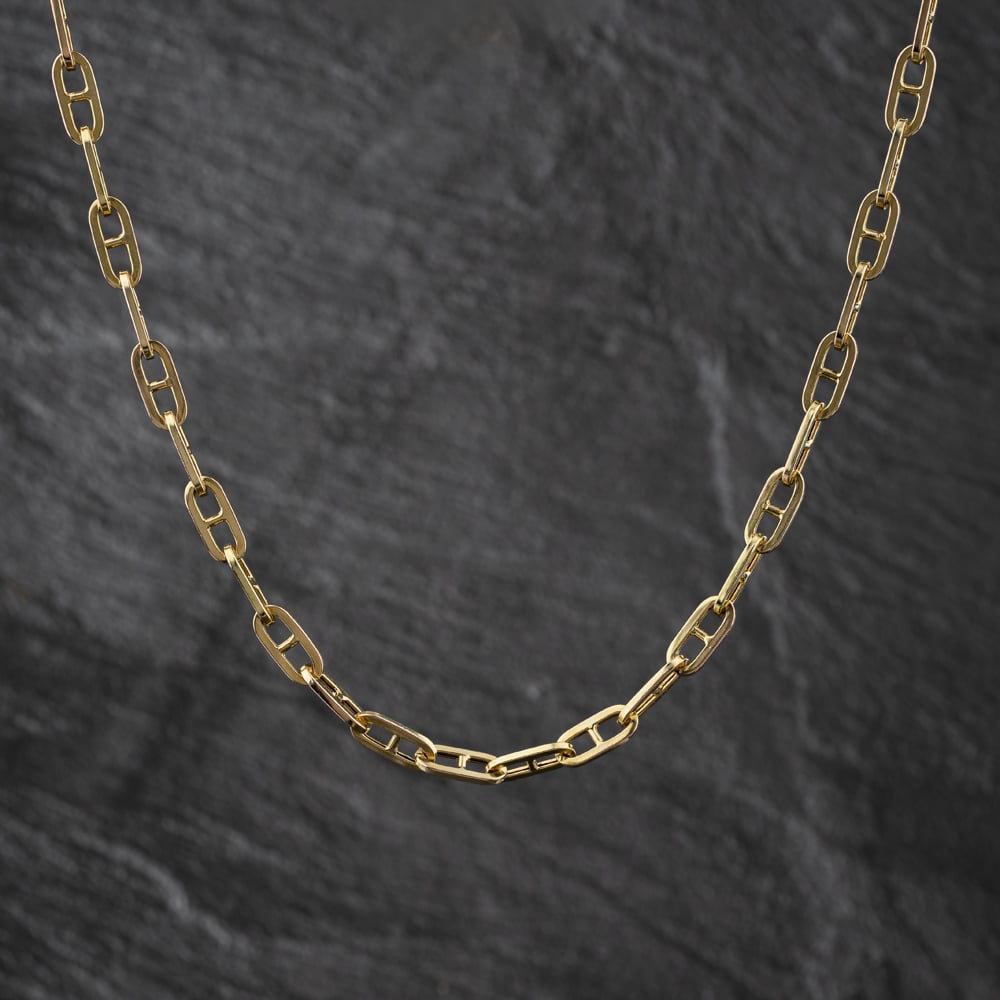 Pre-Owned 9ct Yellow Gold 28 Inch Anchor Chain 41041798