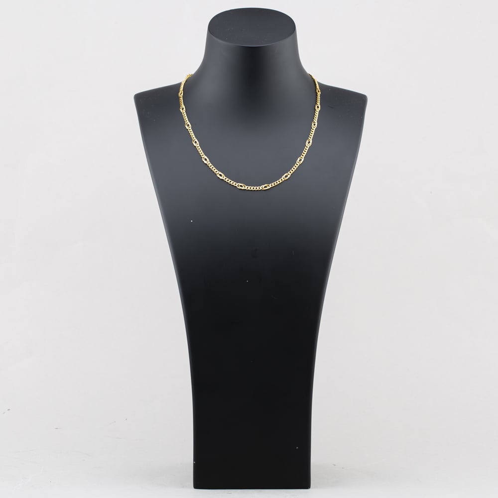 Pre-Owned 9ct Yellow Gold 18 Inch Figaro Chain 41041809