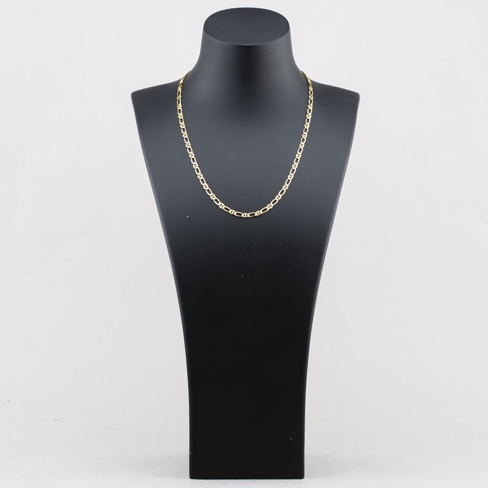 Pre-Owned 9ct Yellow Gold 19 Inch Figaro Chain 41041810